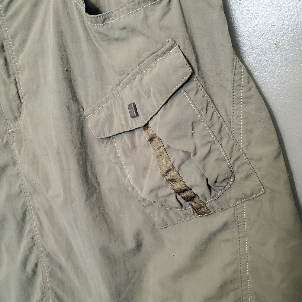 Mountain Hardwear Skirt Women's Size 14 Khaki Green Pockets Outdoors Hiking - Picture 5 of 9